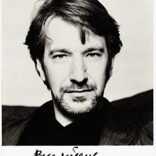 Схема вышивки «Алан рикман»