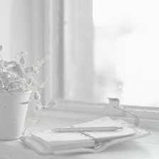 Схема вышивки «Белое утро»