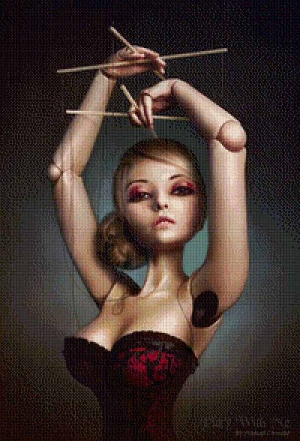 Кукла - кукла, кукловод, метафора - предпросмотр