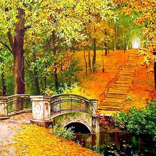 Схема вышивки «Краски осени»