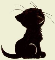 Схема вышивки «Котик»