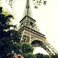 Схема вышивки «эйфелевая башня»