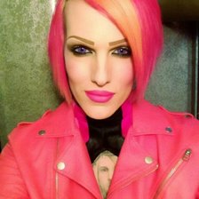 Схема вышивки «Jeffree Star»