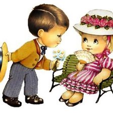 Схема вышивки «пара»