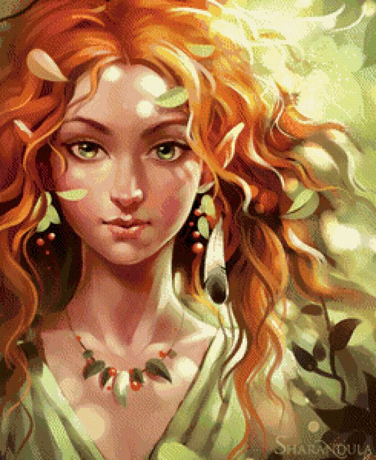 Девушка - девушка, фэнтези, красавица - предпросмотр