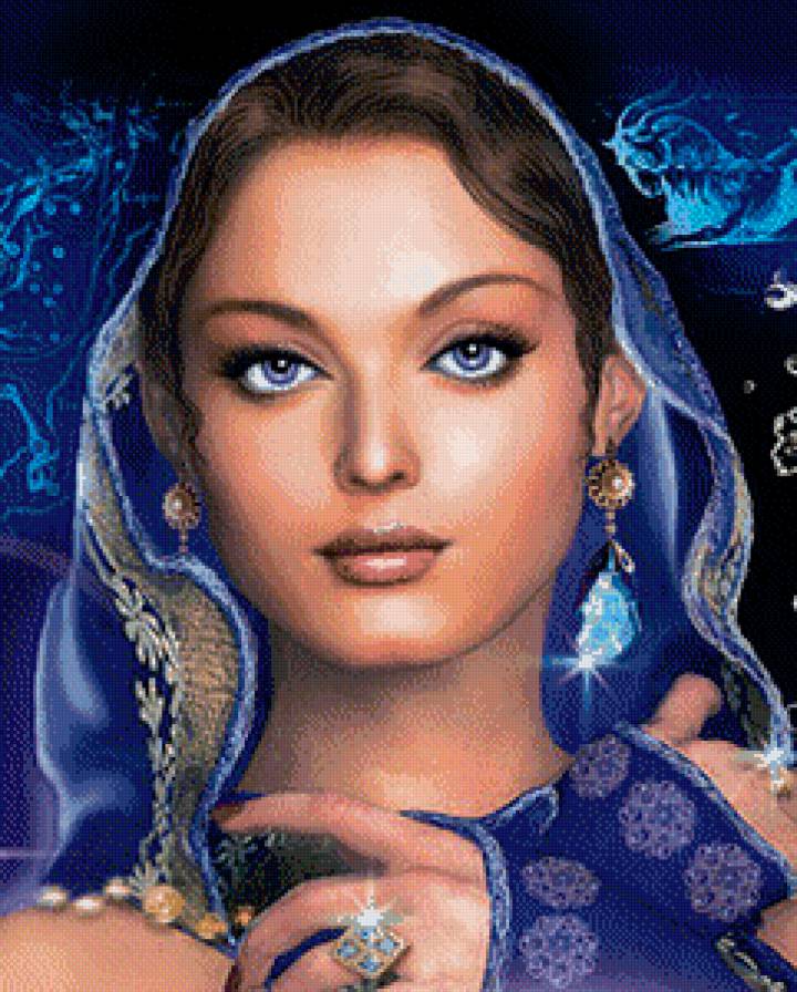 Девушка - красавица, фэнтези, девушка - предпросмотр