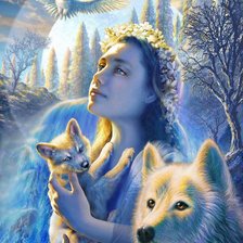 Схема вышивки «природа»