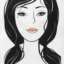 Схема вышивки «серия ,,женщины"»