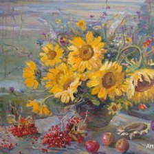 Схема вышивки «натюрморт»