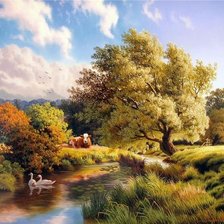 Схема вышивки «Putten»