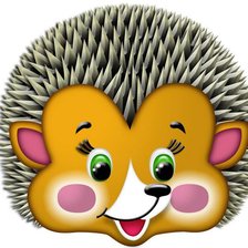 Схема вышивки «ежик»