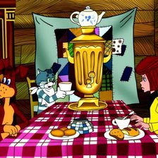 Схема вышивки «Простоквашино»