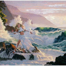 Схема вышивки «рожденная прибоем»