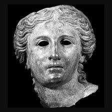 Схема вышивки «Анаит в ч/б»