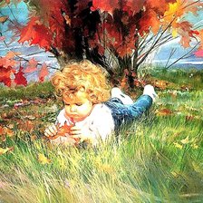 Схема вышивки «картины художников»