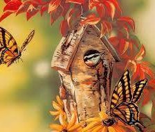 Схема вышивки «babochki»