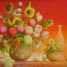 Схема вышивки «букет»