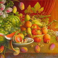 Схема вышивки «натюрморт»