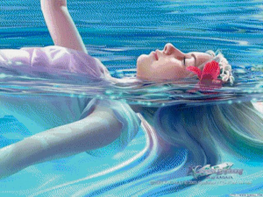 в воде - предпросмотр