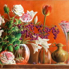 Схема вышивки «натюрморт»