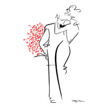 Схема вышивки «пара»