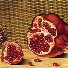 Схема вышивки «Гранат»