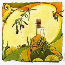 Схема вышивки «Олива»