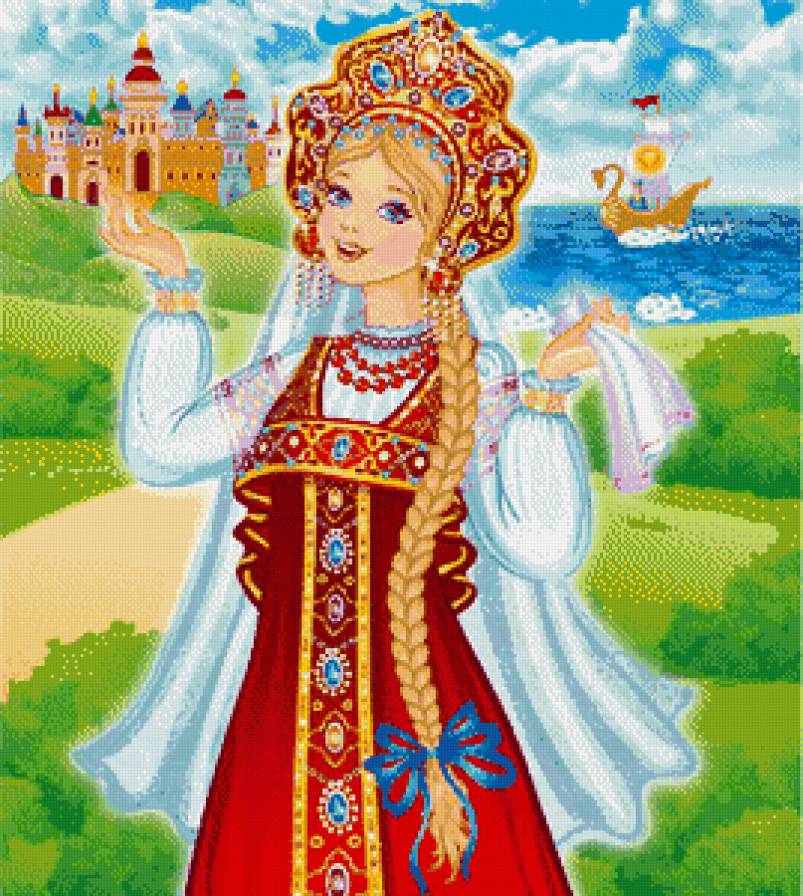 серия "сказки" - василиса прекрасная.сказка - предпросмотр