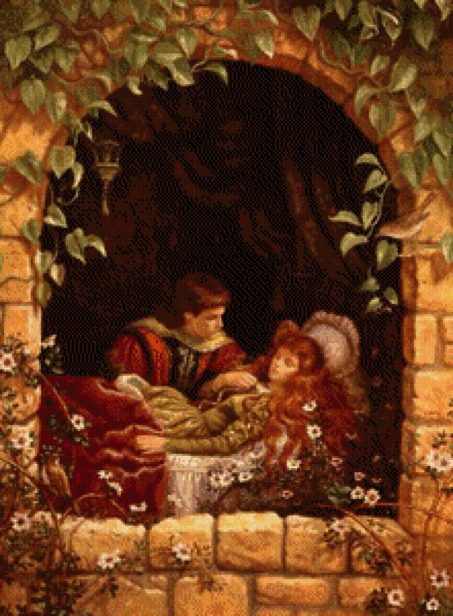 серия "сказки" - сказка.принцеса.принц - предпросмотр