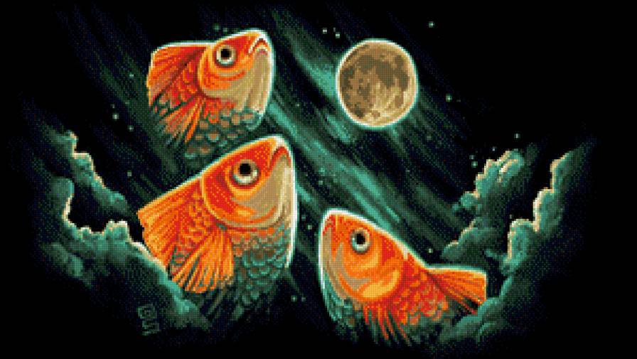 Рыбки - рыбки, море - предпросмотр