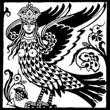 Схема вышивки «Алконост»