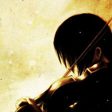 Схема вышивки «Скрипач»