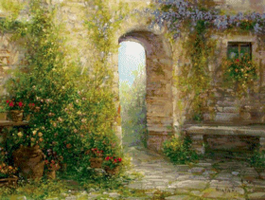 Итальянский пейзаж №2 - италия, пейзаж - предпросмотр