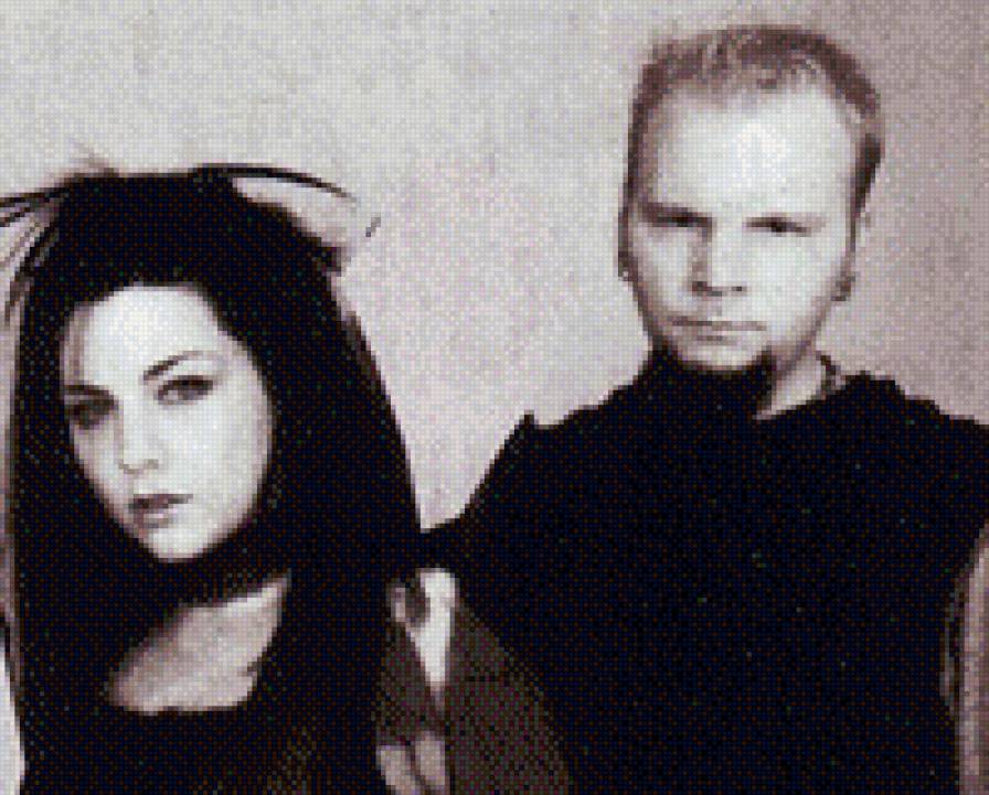 Amy Lee and Ben Moody - ben moody, evanescence, знаменитости - предпросмотр