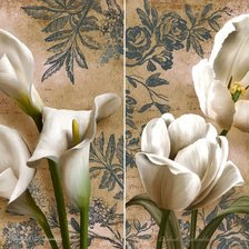 Схема вышивки «цветы»