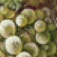 Предпросмотр схемы вышивки «натюрморт с виноградом» (№629867)