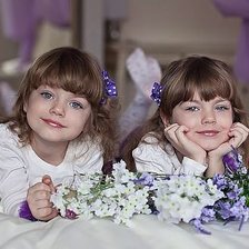 Схема вышивки «двое»