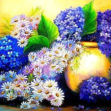 Схема вышивки «Цветы»