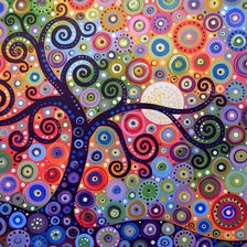 Схема вышивки «Дерево»