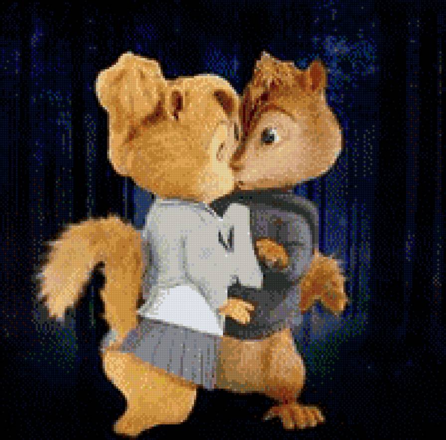 элвин и бурундучки 2 - любовь, пара, животные - предпросмотр