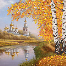 Схема вышивки «Осенние купола»