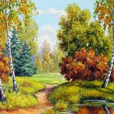 Схема вышивки «картина»