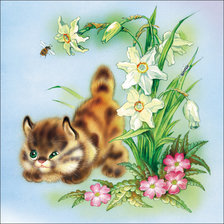 Схема вышивки «Хитрюга»