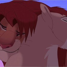 Схема вышивки «король лев»