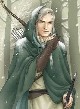 Схема вышивки «леголас»