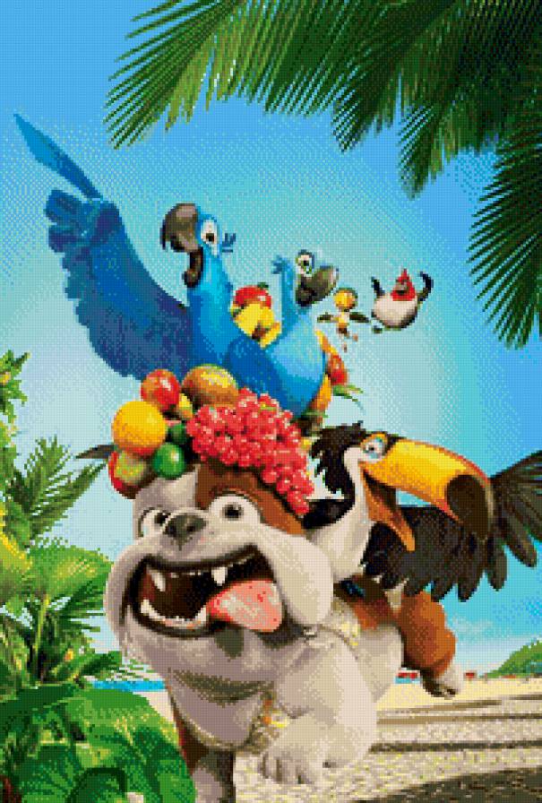 Рио-2 - мультфильм, рио - предпросмотр