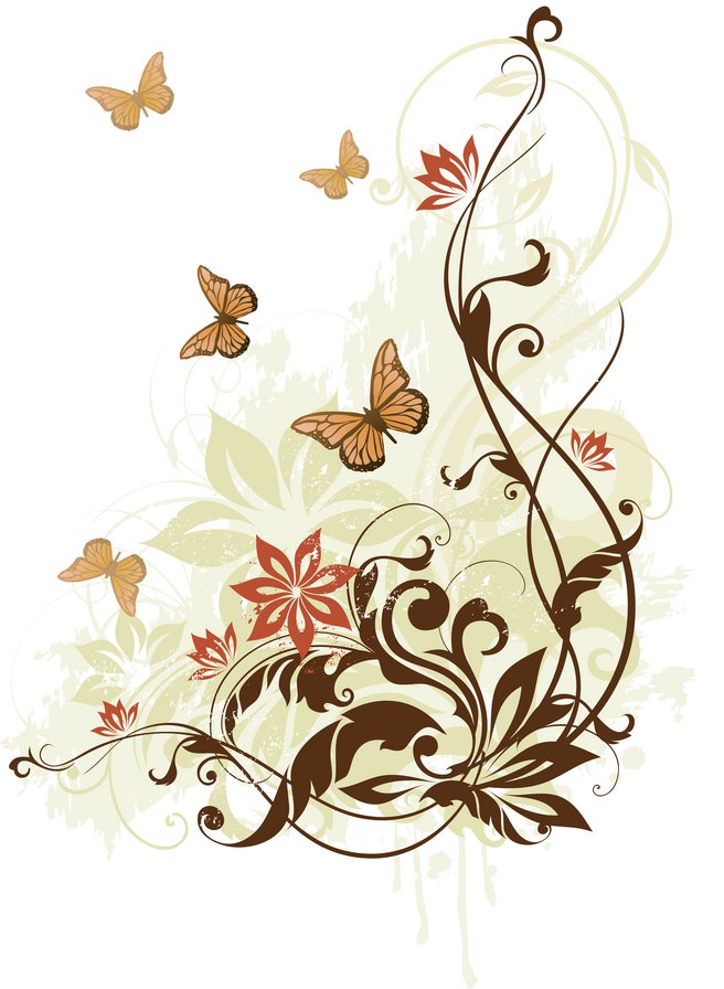 бабочки - бабочки - оригинал