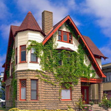 Схема вышивки «серия "дома"»