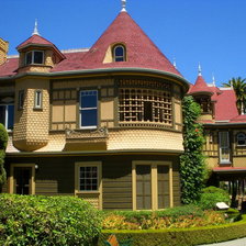 Схема вышивки «серия "дома"»