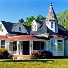 Схема вышивки «серия "дома"»